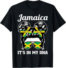 Jamaica it's in my DNA Jamaican T-Shirt