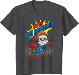 Super Awesome Superhero Best Big Brother T-Shirt