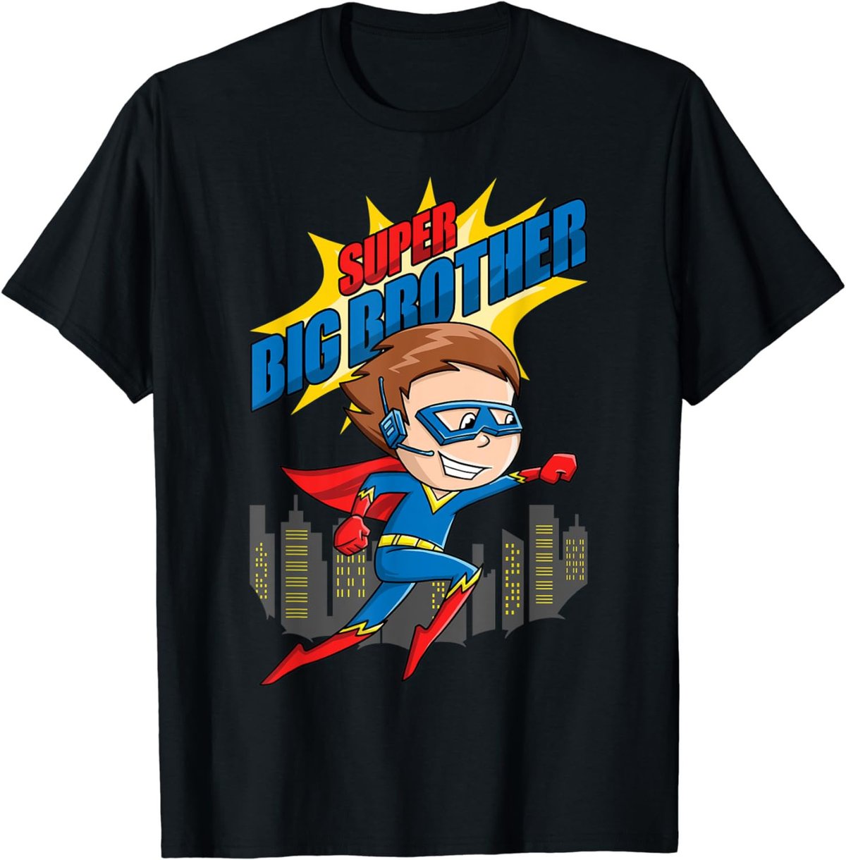 Super Awesome Superhero Best Big Brother T-Shirt