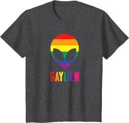 Gaylien T-Shirt Funny Extraterrestrial Gay Pride LGBTQ Tee T-Shirt