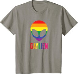 Gaylien T-Shirt Funny Extraterrestrial Gay Pride LGBTQ Tee T-Shirt