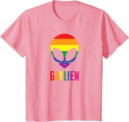 Gaylien T-Shirt Funny Extraterrestrial Gay Pride LGBTQ Tee T-Shirt