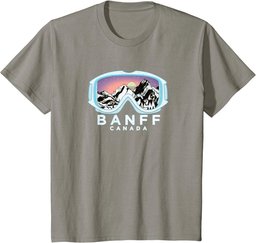 Banff Ski Design / Banff, CAN Skiing Snow Gift T-Shirt