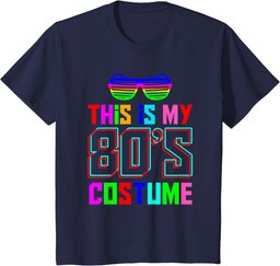 This is My 80s Costume Fancy eighties dress Party Idea Retro T-Shirt