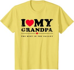 I Love My Grandpa - I Heart My Grandpa T-Shirt