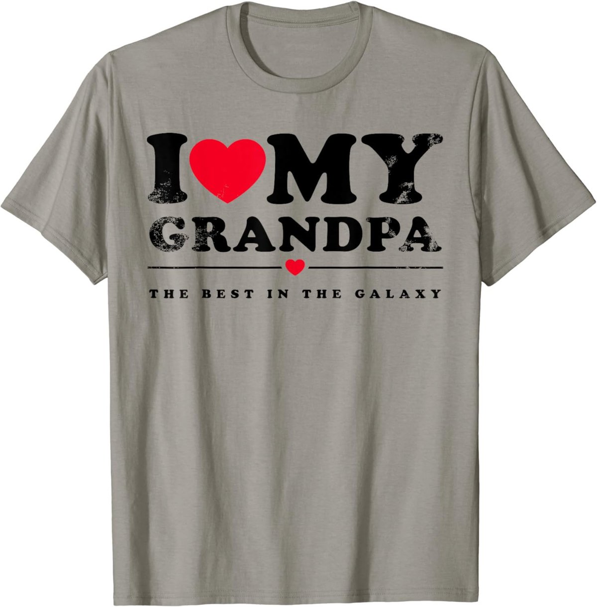 I Love My Grandpa - I Heart My Grandpa T-Shirt