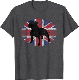 Staffordshire Bull Terrier Breed Dog Staffy English UK Funny T-Shirt