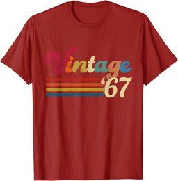 Vintage 1967 T-Shirt Retro 55's - 55th for men women B-day T-Shirt