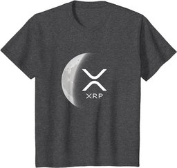 Internet money cryptocurrency Ripple XRP Moon T-Shirt