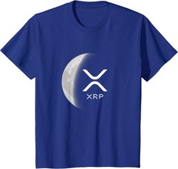 Internet money cryptocurrency Ripple XRP Moon T-Shirt