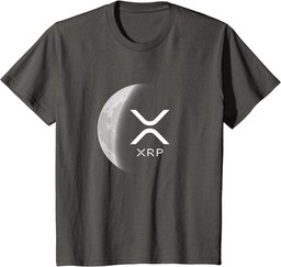 Internet money cryptocurrency Ripple XRP Moon T-Shirt