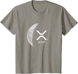 Internet money cryptocurrency Ripple XRP Moon T-Shirt
