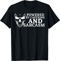 Funny Adult Joke Naughty Sarcasm Caffeine Humor Men Women T-Shirt