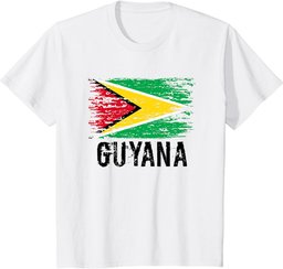 Guyanese Flag Pride Vintage Guyanese Root Gift Guyana T-Shirt