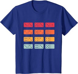 dominoes player vintage dominoes retro for men T-Shirt