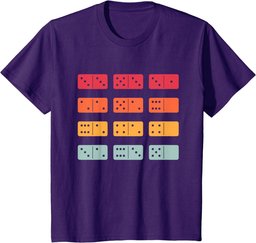 dominoes player vintage dominoes retro for men T-Shirt