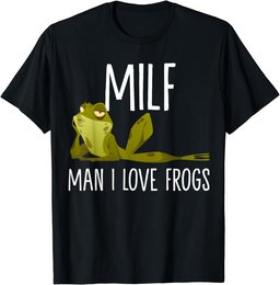 MILF-Man I Love Frogs Funny Saying Frog Lovers T-Shirt