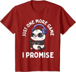 Gaming Panda Gamer Pandas Lover Video Game Boys Girls Gift T-Shirt