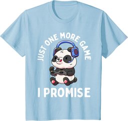 Gaming Panda Gamer Pandas Lover Video Game Boys Girls Gift T-Shirt