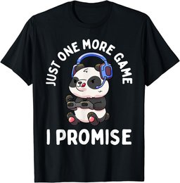 Gaming Panda Gamer Pandas Lover Video Game Boys Girls Gift T-Shirt