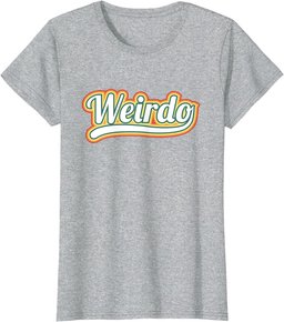 Punk Emo Funny Goth Heavy Rock Music Retro Vintage Weirdo T-Shirt