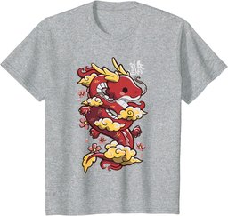 Japanese Aesthetic Dragon Symbol Kawaii Dragon Anime T-Shirt