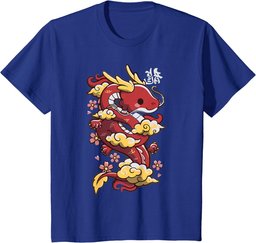 Japanese Aesthetic Dragon Symbol Kawaii Dragon Anime T-Shirt