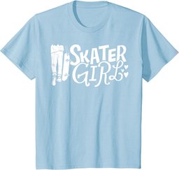 Skater Girl Skateboarding Skateboard Skating T-Shirt
