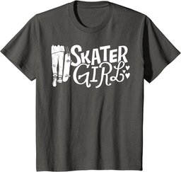 Skater Girl Skateboarding Skateboard Skating T-Shirt