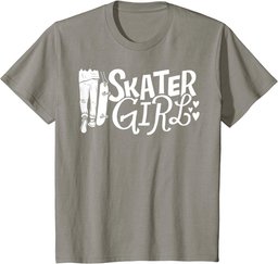 Skater Girl Skateboarding Skateboard Skating T-Shirt