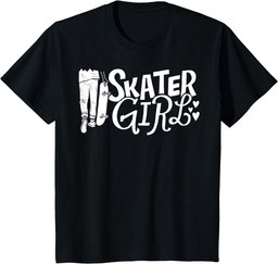 Skater Girl Skateboarding Skateboard Skating T-Shirt