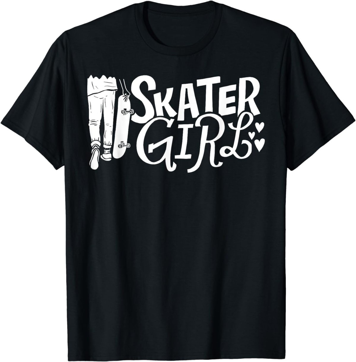 Skater Girl Skateboarding Skateboard Skating T-Shirt