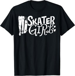Skater Girl Skateboarding Skateboard Skating T-Shirt