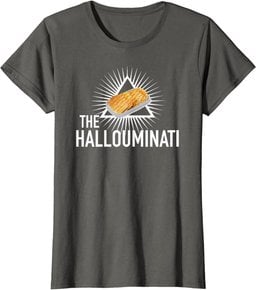 Funny Halloumi Lover Cypriot Cheese Greek Food Fan T-Shirt