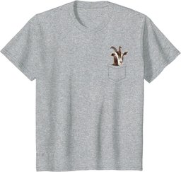 Cool Goat For Men Women Pocket Goat Whisperer Farm Animal T-Shirt
