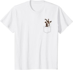 Cool Goat For Men Women Pocket Goat Whisperer Farm Animal T-Shirt