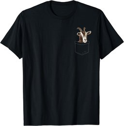 Cool Goat For Men Women Pocket Goat Whisperer Farm Animal T-Shirt