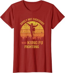 Vintage Surely Not Everyone Was Kung Fu Fighting T-Shirt