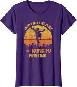 Vintage Surely Not Everyone Was Kung Fu Fighting T-Shirt