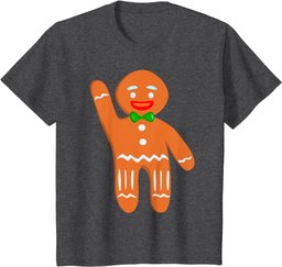 Gingerbread Man in Bow-Tie - Funny Xmas Gingerbread Costume T-Shirt