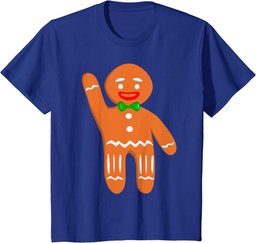 Gingerbread Man in Bow-Tie - Funny Xmas Gingerbread Costume T-Shirt