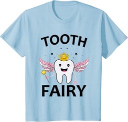 Tooth Fairy Halloween Costume Gift For Women Girls Kids T-Shirt