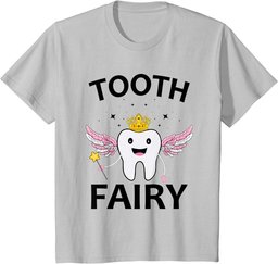 Tooth Fairy Halloween Costume Gift For Women Girls Kids T-Shirt
