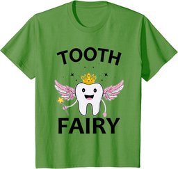 Tooth Fairy Halloween Costume Gift For Women Girls Kids T-Shirt