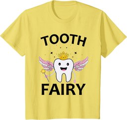 Tooth Fairy Halloween Costume Gift For Women Girls Kids T-Shirt