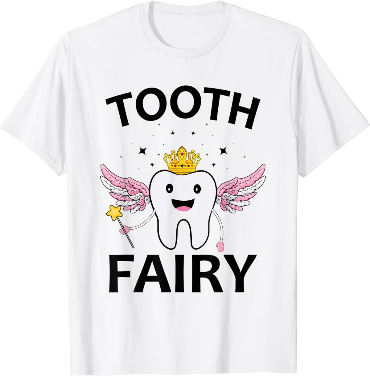 Tooth Fairy Halloween Costume Gift For Women Girls Kids T-Shirt
