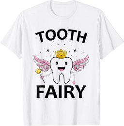 Tooth Fairy Halloween Costume Gift For Women Girls Kids T-Shirt