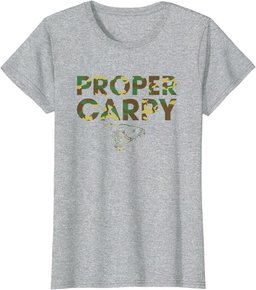 Carp Fishing Proper Carpy Design T-Shirt