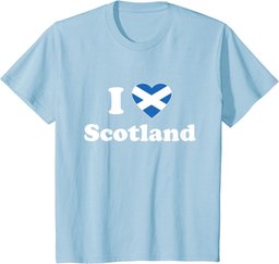 I Love Scotland I Heart Scotland Scottish Gift T-Shirt