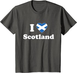 I Love Scotland I Heart Scotland Scottish Gift T-Shirt